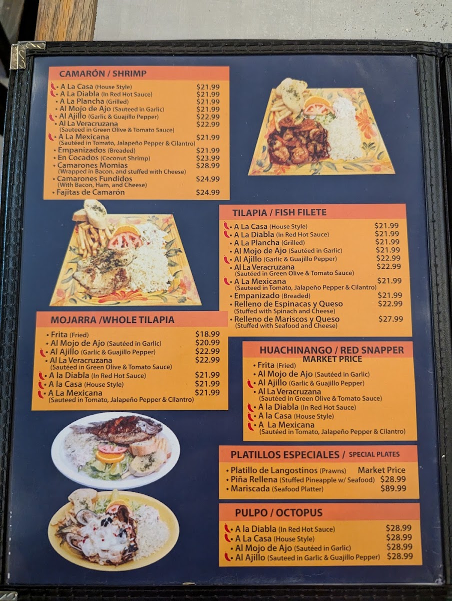 El Pulpo Loco Restaurant Menu - Image 3